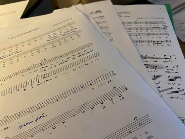 2025-09 : Les premières répétitions du chœur&nbsp;Bloom