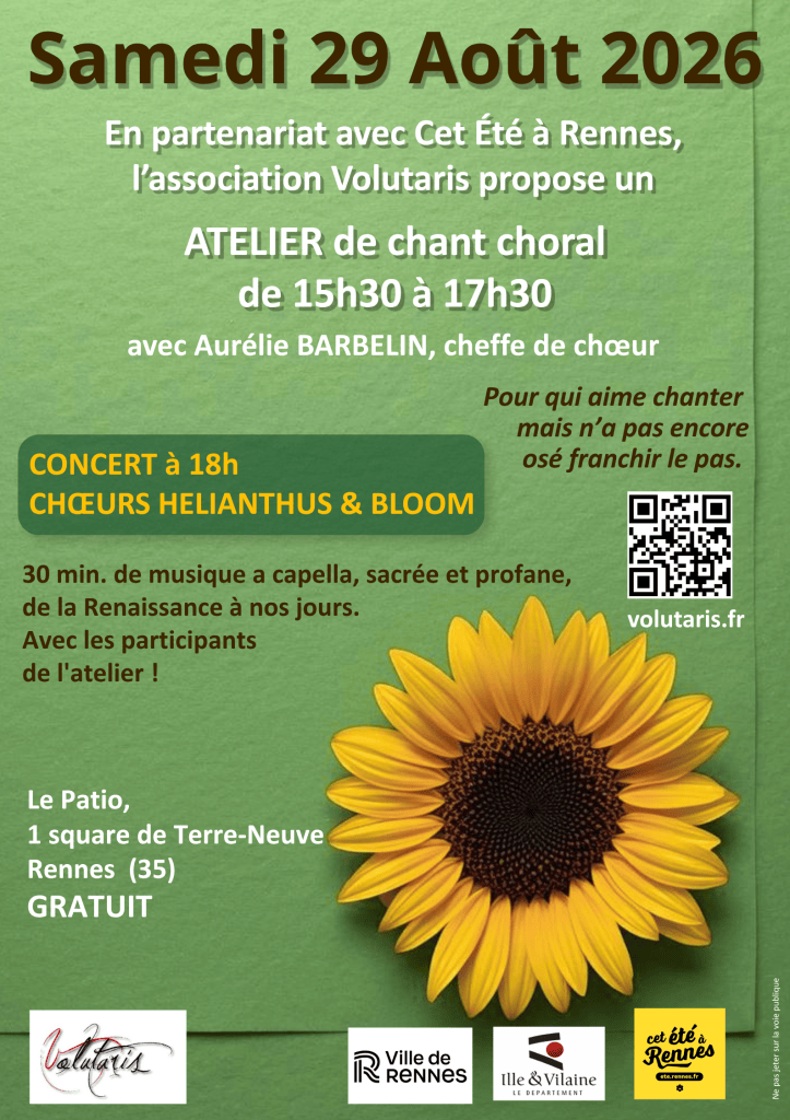 2026-08 Atelier d&rsquo;initiation au chant choral ouvert à&nbsp;tous